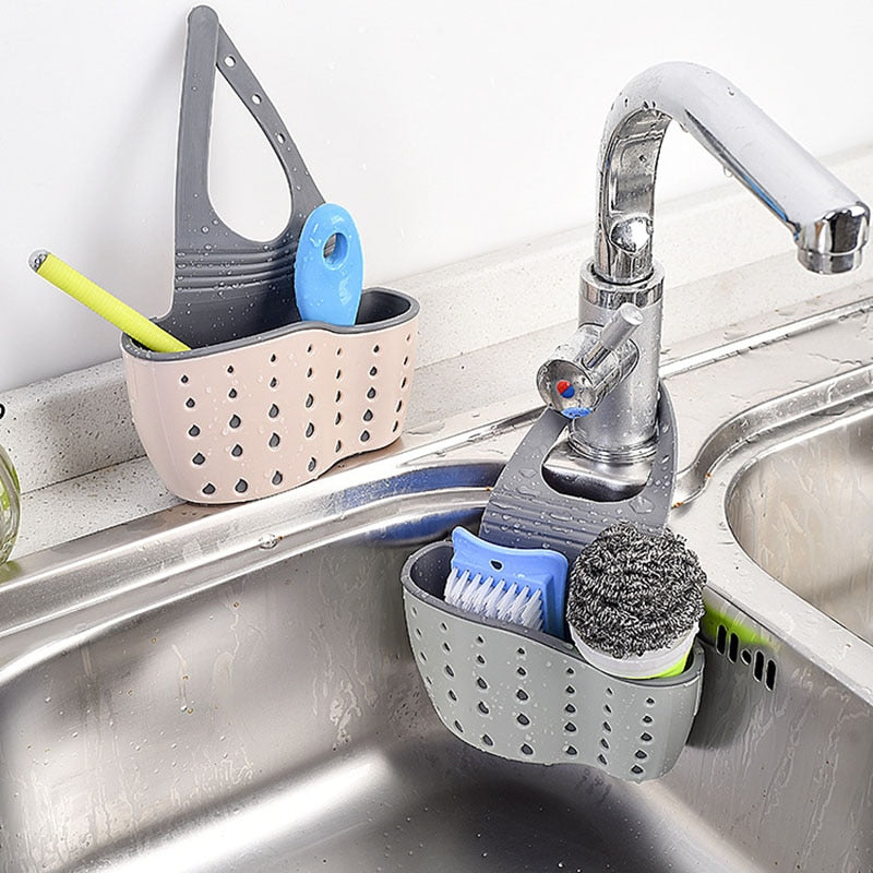 Kitchen Sink Holder Hanging Drain Basket - Esteem Kitchen