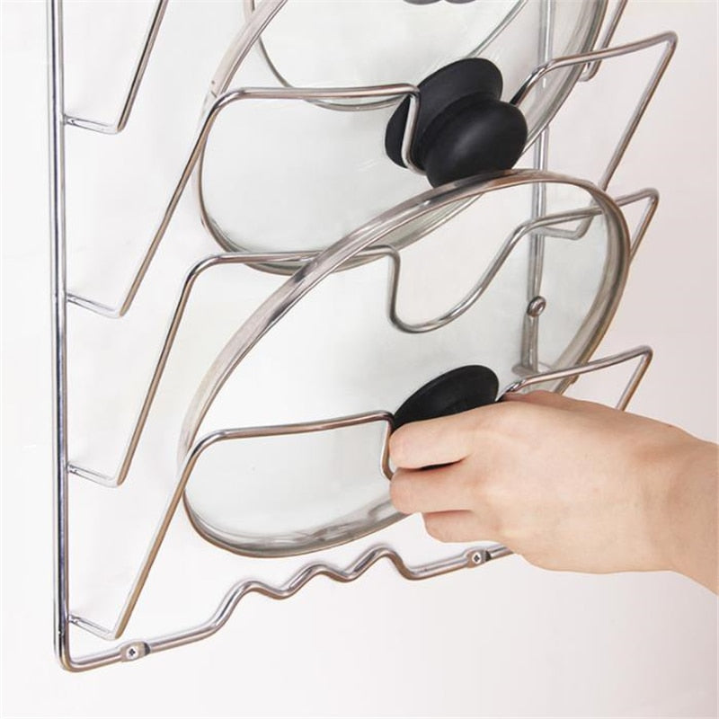 hanging-pot-rack-wall-mount- Esteem Kitchen