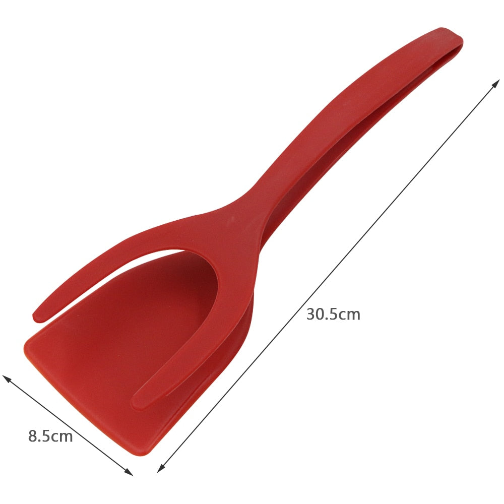 Grip Flip Pancake Egg Clamp Grip Spatula Tongs - Esteem Kitchen