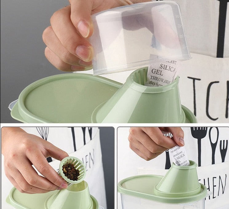 Plastic Food Grain Rice Container - Esteem Kitchen