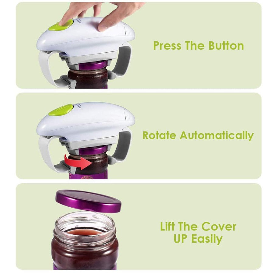 Electric Can Automatic Jar Bottle Openers best-electric-bottle-opener - Esteem Kitchen