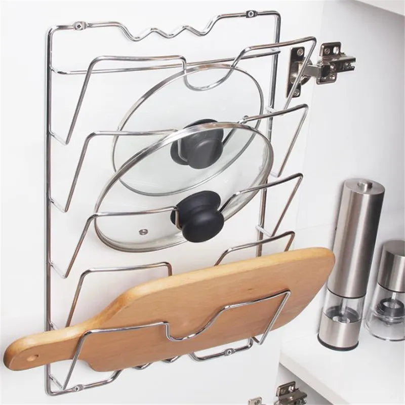 hanging-pot-rack-wall-mount- Esteem Kitchen