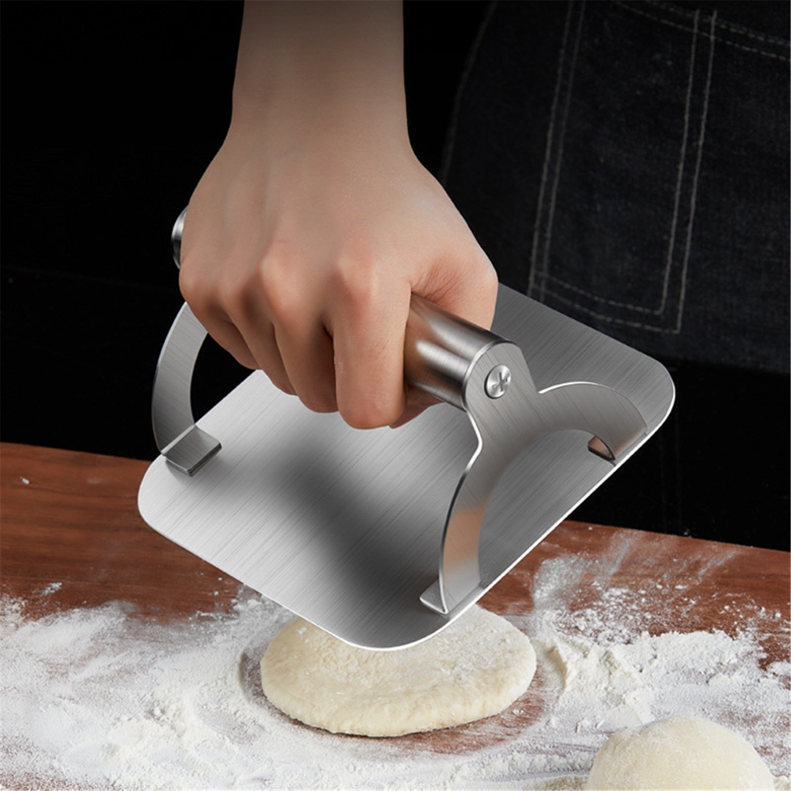 Stainless Steel Patty Smasher Griddle smash-patty - Esteem Kitchen